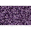 cc19f - Toho beads 15/0 transparent frosted sugar plum (5g)