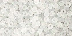 cc1f - Toho beads 11/0 transparent frosted crystal (10g)