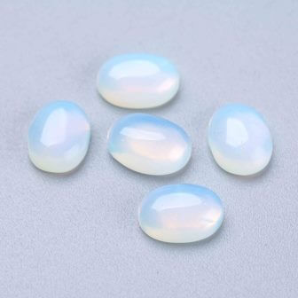 Oval cabochon 8x6mm OPALITE (1)