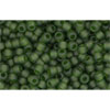 cc940f - Toho beads 11/0 transparent frosted olivine (10g)