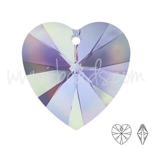 Buy swarovski heart pendant crystal vitrail light 18mm (1)