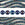 Beads wholesaler 2 holes CzechMates lentil iris blue 6mm (50)