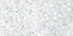 Buy cc401 - Toho Treasure beads 11/0 opaque rainbow white (5g)