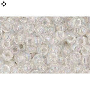 Cc161 - Toho beads 8/0 transparent rainbow crystal (250g)