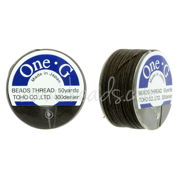 Toho One-G bead thread Brown 50 yards/45m (1)