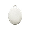 Buy Sterling silver medallion oval 25mm (1)