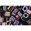 cc85 - Toho cube beads 4mm metallic iris purple (10g)
