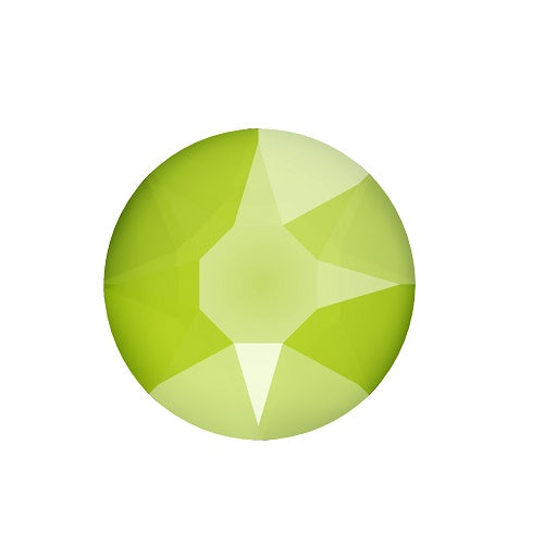 Swarovski 1088 xirius chaton Crystal Lime 6mm-SS29 (6)