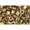 cc221 - Toho cube beads 3mm bronze (10g)