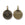 Beads Retail sales Charm pendant frame for Swarovski 2088 SS34 brass (1)