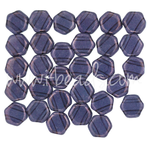 Buy Honeycomb beads 6mm tanzanite vega (30)