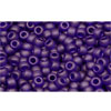 cc8df - Toho beads 11/0 transparent frosted cobalt (10g)