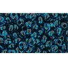 cc7bd - Toho magatama beads 3mm transparent capri blue (10g)