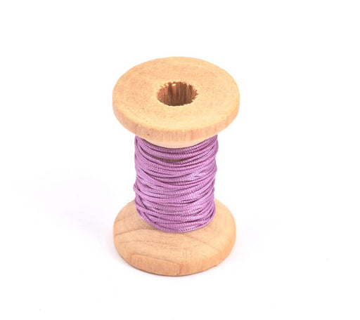 Satin cord purple 0.5mm, 3m (1)
