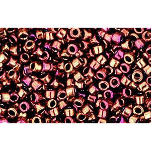 cc501 - Toho Treasure beads 11/0 higher metallic cinnamon bronze (5g)