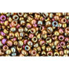 cc459 - Toho beads 11/0 gold lustered dark topaz (10g)