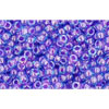 Buy cc252 - Toho beads 11/0 inside colour aqua/purple lined (10g)