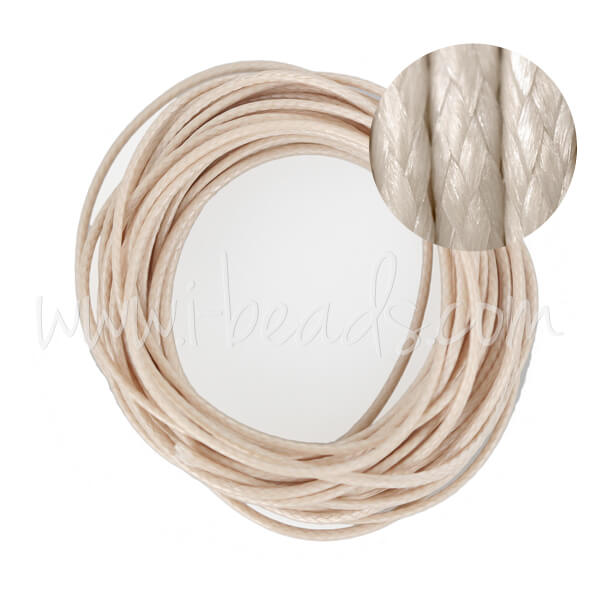 Snake cord beige 1mm (5m)