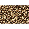 cc1705 - Toho beads 11/0 gilded marble brown (10g)