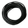 Waxed cotton cord black 1.8mm, 5m (1)