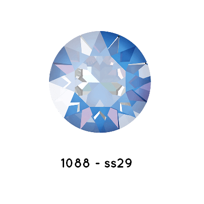 Buy Swarovski 1088 XIRIUS chaton Crystal Ocean DELITE - SS29-6mm (6)