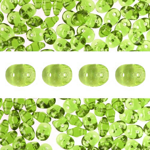 Buy Super Duo beads 2.5x5mm Olivine (10g)