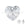 Beads wholesaler Swarovski 6228 heart pendant crystal silver patina effect 10mm (1)