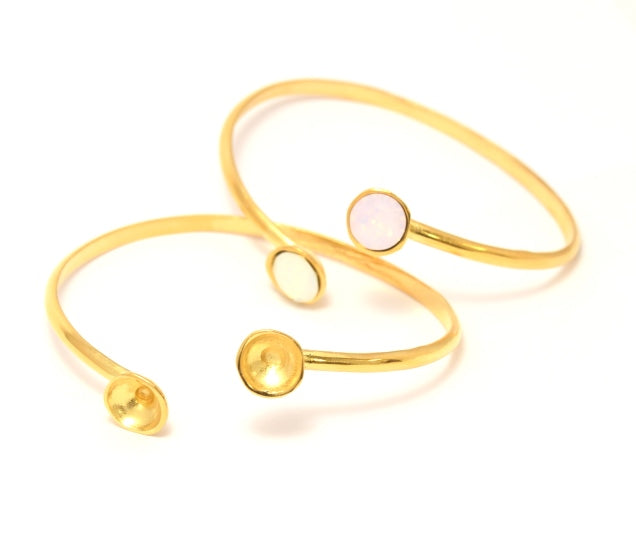 Brass Bracelet 55 mm for Swarovski elements SS39 (1)