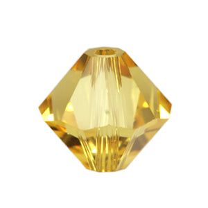 5328 Swarovski xilion bicone light topaz 6mm (10)