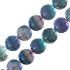Rainbow fluorite round beads 10mm strand (1)