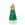 Beads wholesaler Suede tassel green 36mm (1)
