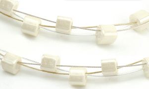 Beadalon bead stringing wire 19 strands satin silver 0.30mm, 9.2m (1)
