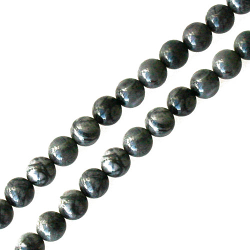 Picasso jasper round beads 4mm strand (1)