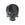 Beads wholesaler Swarovski 2856 skull flat back jet hematite 14x10.5mm (1)