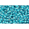 cc377 - Toho beads 11/0 light sapphire/metallic teal lined (10g)
