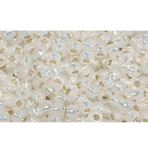 Buy cc2100 - Toho beads 11/0 silver-lined milky white (250g)