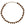 Beads wholesaler Necklace setting for 29 Swarovski 1122 rivoli SS47 copper (1)