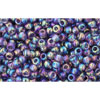 cc166d - Toho beads 11/0 transparent rainbow sugar plum (10g)