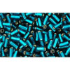 Buy cc27bd - Toho bugle beads 3mm silver lined teal (10g)