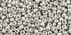 cc714 - Toho beads 15/0 metallic silver (5g)