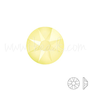 Buy Swarovski 2088 flat back rhinestones crystal powder yellow ss16-3.9mm (60)