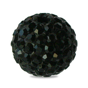 Essential rhinestone beads jet 10mm (2)