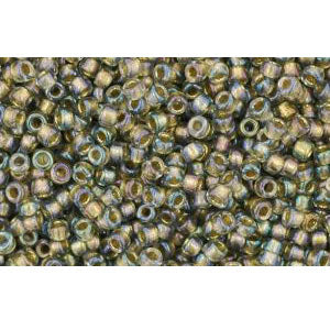 cc271 - Toho beads 15/0 gold lined luster black diamond (100g)