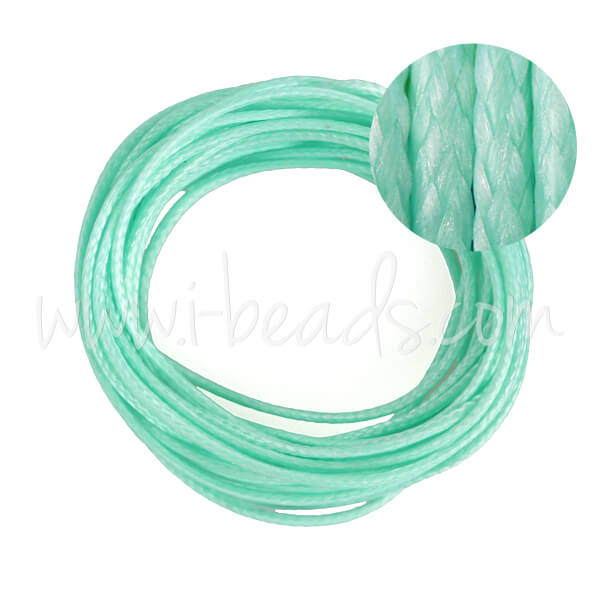 Snake cord mint 1mm (5m)