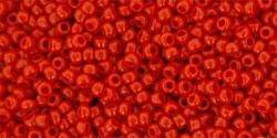 Buy cc45 - Toho beads 15/0 opaque pepper red (5g)