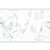 cc41 - Toho bugle beads 9mm opaque white (10g)