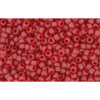 Buy cc5cf - Toho beads 15/0 transparent frosted ruby (5g)