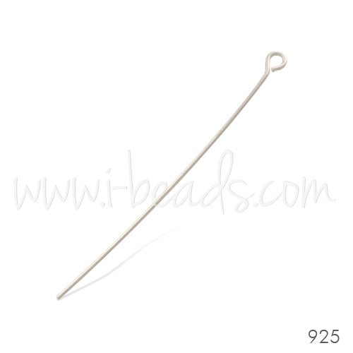 Buy Eyepins sterling silver 50mm (4)