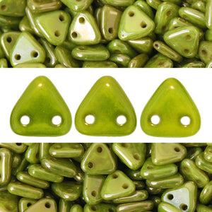 2 holes CzechMates triangle beads