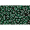 cc939f - Toho beads 11/0 transparent frosted green emerald (10g)